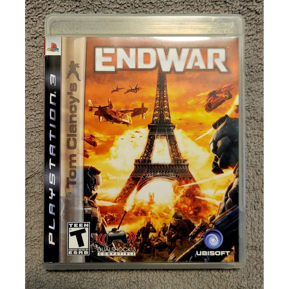 Sony PlayStation 3 PS3: Tom Clancy's Endwar / CIB w/Insert & Manual, Tested